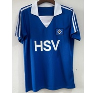 1979 HB Home and Away Blue Embroidered Retro Short-Sleeve Soccer Jersey