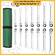 【In stock】Ratchet Combination Metric Wrench Set with Movable Head, Socket Wrench and Gear Ring Torqu