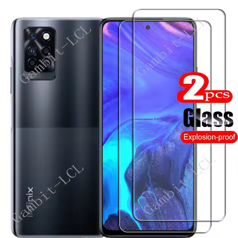 2PCS FOR Infinix Note 10 Pro 6.95" Tempered Glass Protective ON Note10Pro NFC Note10 X695 X695D X693