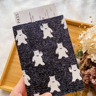 護照套 Passport Holder 護照夾 護照收納 跳舞小熊款