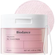 Biodane ollagen Gel Toner Pads, Pore Minimizer for Fae, Improing Elastiity, Plumping Toner Pads for 