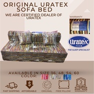 ♞Uratex Sofa Bed Full Double Size With Free Pillow (6x54x73)