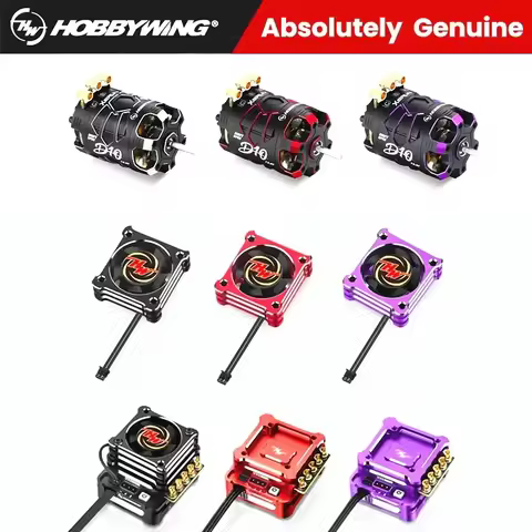 HOBBYWING XERUN XD10 PRO 100A ESC D10 10.5T 13.5T Motors Sensored Brushless Combo For 1/10 RC Drift
