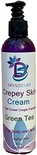 Diva Stuff Crepey Skin Body & Face Cream with Hyaluronic Acid, Alpha Hydroxy and more for Dry & Dama