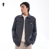 M231 Shift Men's Denim Jacket Dark Gray 0999A