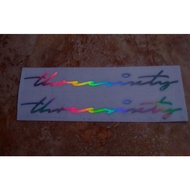 Cutting Sticker 3Sixty Hologram Limited Edition