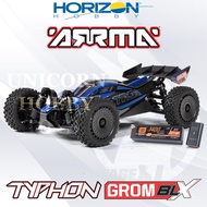 ARRMA 1/14 MINI TYPHON GROM 223S BLX 4X4 DSC 2S 3S BRUSHLESS BUGGY RTR | RC CAR