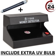 Money Detector Counterfeit Note Detector UV Money Detector EU PLUG / BATTERY