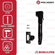Polygon Mini Pump Telescopic Air Lite 87 psi Bicycle Tire Pump