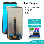 Original LCD For Conquest S18 Plus Conquest S20 5G Conquest S21 LCD Display Touch Screen Digitizer A