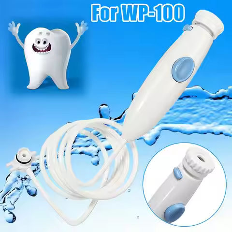 Water Flosser Handle Mouth Teeth Irrigator Hose Handle Tooth Care Replacement for WP-100 Home Water 
