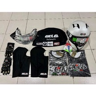 Gille GXR modular helmet with lots of freebies
