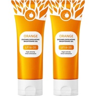 Orange Exfoliating Gel Lf16-35，2025Moisturizing Purifying Facial Exfoliating Gel，Contains orange enz