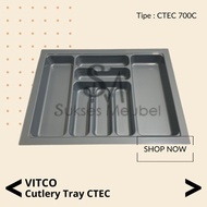 VC-CTEC 700C VITCO / CUTLERY TRAY CTEC / RAK SENDOK LACI VITCO