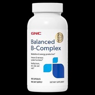 GNC健安喜維生素B族均衡比例複合膠囊100粒	048107242527