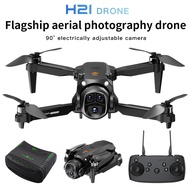 🚁H21 Drone  | 4K Dual Electric 90° Adjustable Camera  | VR Glasses (Optional) | Optical Flow Positio