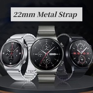 สายคล้องโลหะ22มม. สำหรับนาฬิกา3/GT3 Pro Watch 3/S3เกียร์เหล็กสแตนเลสสำหรับ Amazfit Gtr/stratos