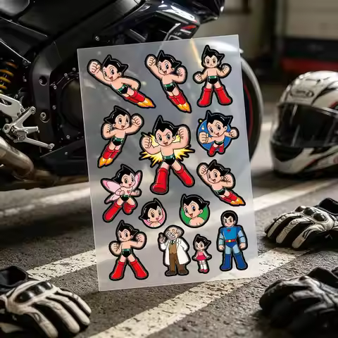 ASTRO BOY Stickers Auto Body Bumper Windows Motorcycle Laptop Walls Vinyl Decal Car Tuning Accessori