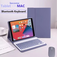 ASH Bluetooth Case for Lenovo Tab P12 12.7 2023 M11 11 2024 P11 Pro 12.7 M10 Plus 3rd 10.6 Detachable Magnet Tablet Keybaord Cover with Bluetooth Mouse