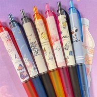 Puffocatˇ Japan uni Mitsubishi Ballpoint Pen jetstream Medium Oil Pen Limited Star Kirby Snoopy Sanrio Moomin