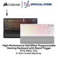 CORSAIR K70 PRO TKL HIGH-PERFORMANCE HALL EFFECT PROGRAMMABLE GAMING KEYBOARD WITH RAPID TRIGGER - B