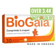 [Exp :2025] BIOGAIA PROBIOTIC 30 TABLETS (🍋🍓LEMON/STRAWBERRY/ MANDARIN FLAVORED)