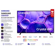 Samsung 65/43" -Inch Class Crystal UHD 65U8000F 43U8000F U8000F 4K Smart TV Endless Free Content, Cr
