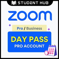 [1 Day Zoom] Zoom Pro Premium Meeting Account Day Pass for urgent meeting