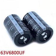((1pcs) 63v6800uf Aluminum Electrolytic Capacitor 22x50 25X40/45 30X40/50mm Audio Power Amplifier Fi