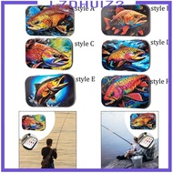 [Lzdhuiz2] Fly Fishing Fly Box Fly Fishing Lure Organizer Box Metal Fishing Accessories Container Fi