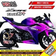 【Beli 1 Gratis 1】Decal CBR 150R Facelift Full Body - Stiker CBR 150R Facelift Full Body - Striping C