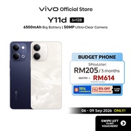 vivo Y11d 8*(4+4)/12*(6+6)GB ROM + 128GB ROM 50MP Camera 6500mAh 44W  IP65 SGS 5-Star Drop Resistanc
