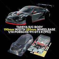 TAMIYA 1/10 Porsche 911 GT3 R Body Parts Set (251mm) 51752
