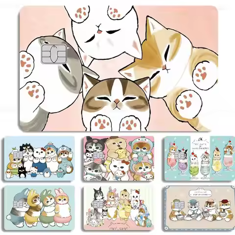 Mofusand Cute Anime Spend Or Save Funny Shell On Off Ultra Thin No Fade Sticker Skin Cover Film For 