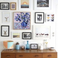 Irises, Still life, Oil painting on canvas, Fauvism art, Japanese flowers, Matis