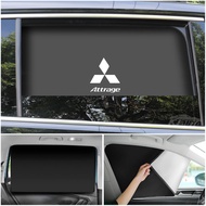 【 Monthly Sales 10000+ 】 Mitsubishi Attrage Magnetic Sunshade UV Resistant Car Cover Window Glass In