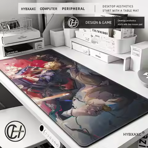 ZZZ New Character Hugo Vlad Gaming Mouse Pad Zenless Zone Zero Keyboard Desk Mats XXL HD Printing An