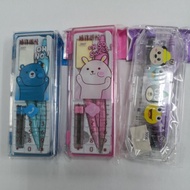 Jangka lukis mekanik pencil compass set
