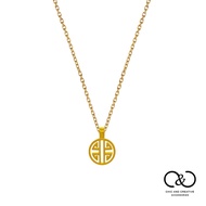 [C & C] Fu Lu Ruyi 999 Pure Gold Necklace _ N-CC-A018-B