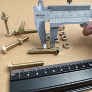 RATU YELLOW NUT BOLT M6 X 40 / BMK M6X40 / BOLT M6X40 YELLOW BMK M6