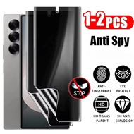 SamsungS25 S25Ultra S24Ultra 2Pcs 999D Full Cover Anti Spy Privacy Soft Hydrogel Film For Samsung Ga