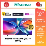 HISENSE 65" VIDAA 4K QLED TV 65Q6Q