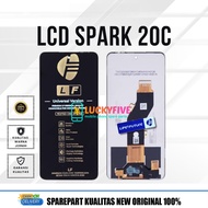 Original Tecno Spark 20C LCD Fullset Touchscreen Life Future