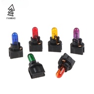 FANMAO iffar 10PCS T5 T6.5 Led Bulb W1.2WCar Interior Lights Dashboard Heag Indicator merrtn