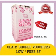 【local COD】 kumiko collagen ©LUMINA GLOW BIOACTIVE COLLAGEN BEAUTY POWDER DRINK 10sachets/Box 100%