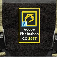 [Custom Velcro patch]HR..Software standard PS picture processor D Velcro Patch /Badges/armband/Emble