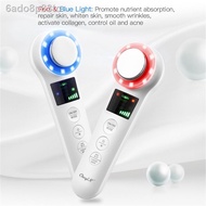 【department store】CkeyiN Hot Cold Face Beauty Massager EMS Vibrate Skin Care Device with 4 Modes for