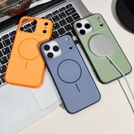 Magnetic Case For iPhone 17 Pro Max iPhone17 PRO MAX iphone17promax 5G Multicolored Phone case Shock