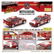 1: Scale Creations 64B0410 Mitsubishi Lancer Evolution VI 1: Winner Of the Rallye Monte Carlo 1999
