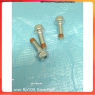 3pc brake caliper bolts bolt size 12 || M8 star L key head (original) new Hd1 W1 Y1 Automotive H1